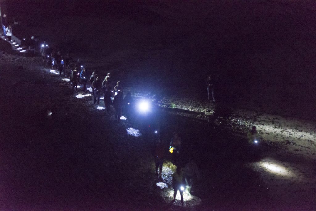 Alan James Burns, Entirely hollow aside from the dark, Tower Bay Cave, Portrane, 2016